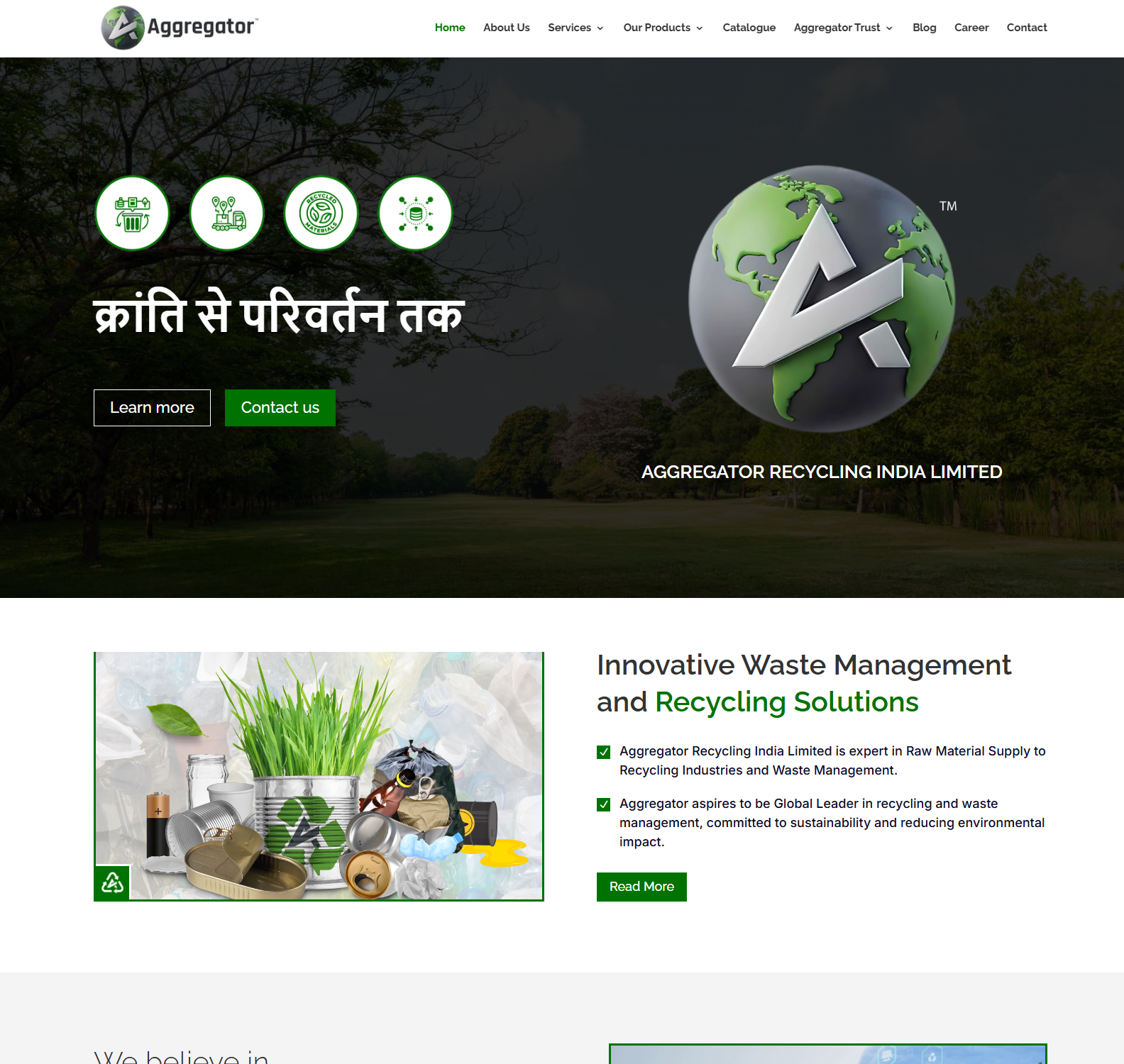 Aggregator Recycling India Limited