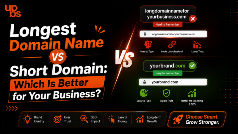 Longest Domain Name vs Short Domain