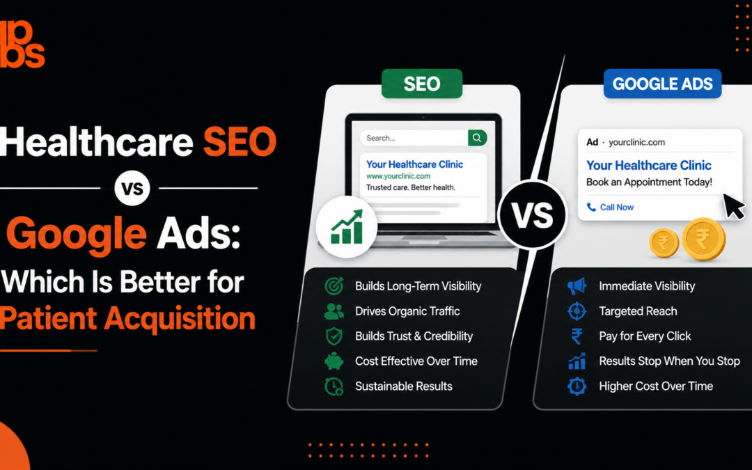 Healthcare SEO vs Google Ads: Which Is Better for Patient Acquisition?