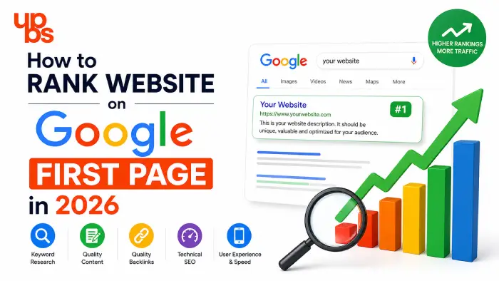 rank website on google first page